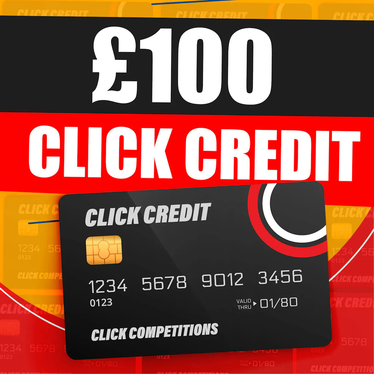 Win £100 Click Credit For 10p!