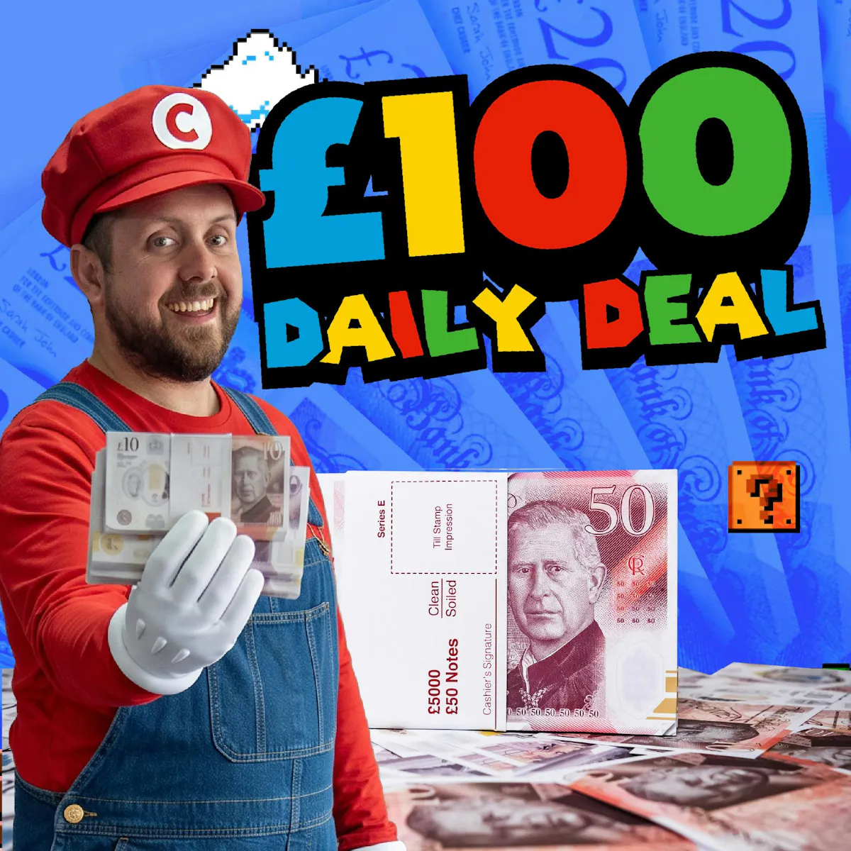 Win £100 Tax Free Cash *Daily Deal*