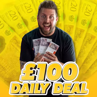 Wednesday £100 Cash Daily Deal 12.08.26