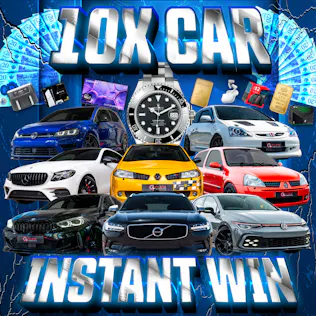 OVER 125,000 INSTANT WINS INCLUDING 8 CARS + £2,000 END PRIZE! *1 IN 4 CHANCE OF WINNING*