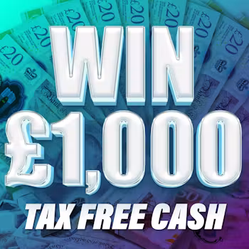 Win £1,000 Tax Free Cash *LOW ODDS*