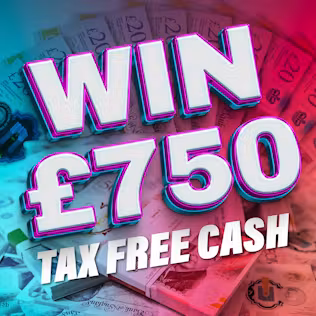 Win £750 Tax Free Cash For 20p!