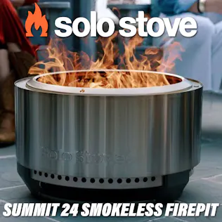 Win This Solo Stove Summit 24 Smokeless Firepit!