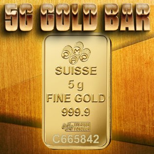 Win This 5G Gold Bar! *LOW ODDS*