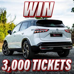 Win 3,000 Tickets into the Brand New 2026 Nissan Qashqai DIG-T Tekna+ & £1,000 Competition!