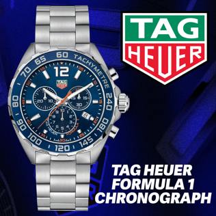 Win This TAG Heuer Formula 1 Chronograph! *LOW ODDS*