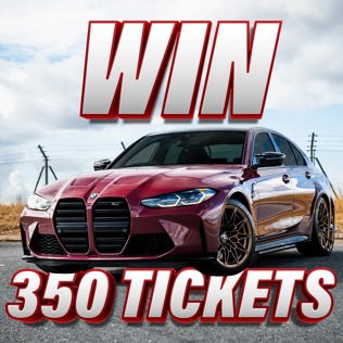 Win 350 Tickets into the BMW M3 Competition M Xdrive + £1,000 Cash Competition!