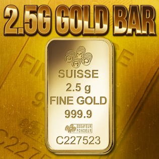 Win This 2.5G Gold Bar! *LOW ODDS*