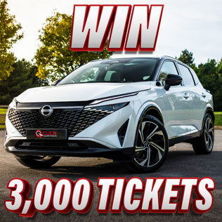 Win 3,000 Tickets into the Brand New 2026 Nissan Qashqai DIG-T Tekna+ & £1,000 Competition!
