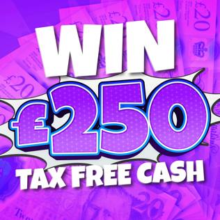 Win £250 Tax Free Cash For 5p! #3